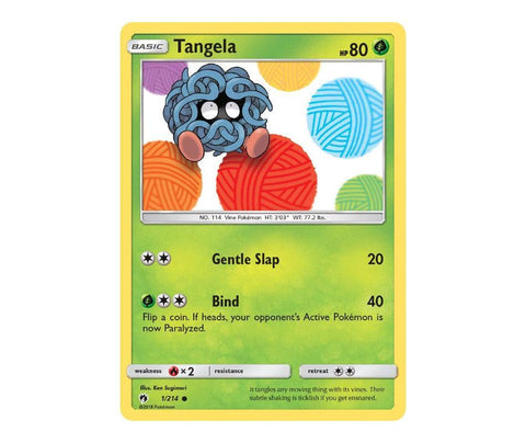 Pokemon: Tangela 1/214 - Lost Thunder | Romulus Games