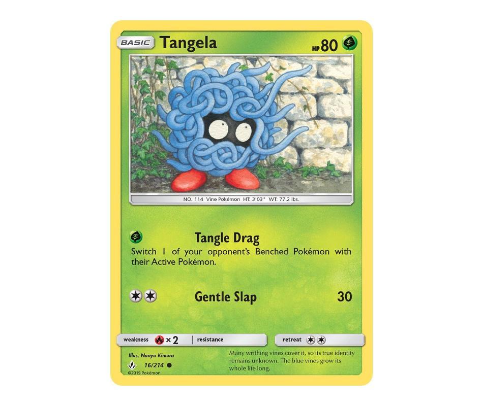 Pokemon: Tangela 16/214 - Unbroken Bonds | Romulus Games