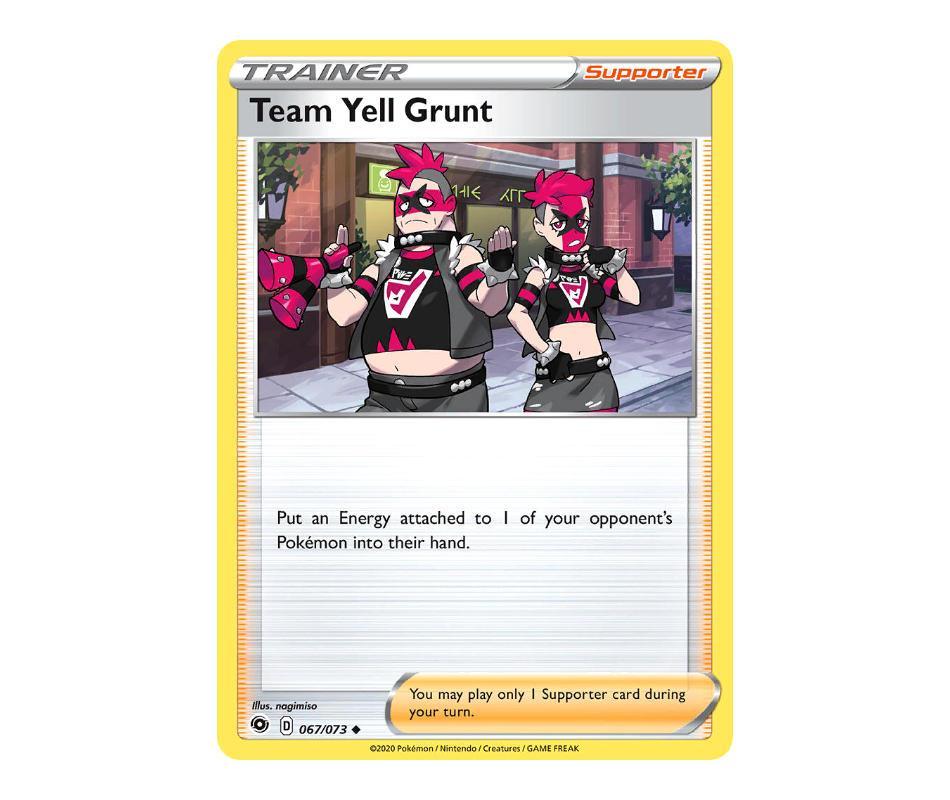 Pokemon: Team Yell Grunt 067/073 - Champion's Path | Romulus Games