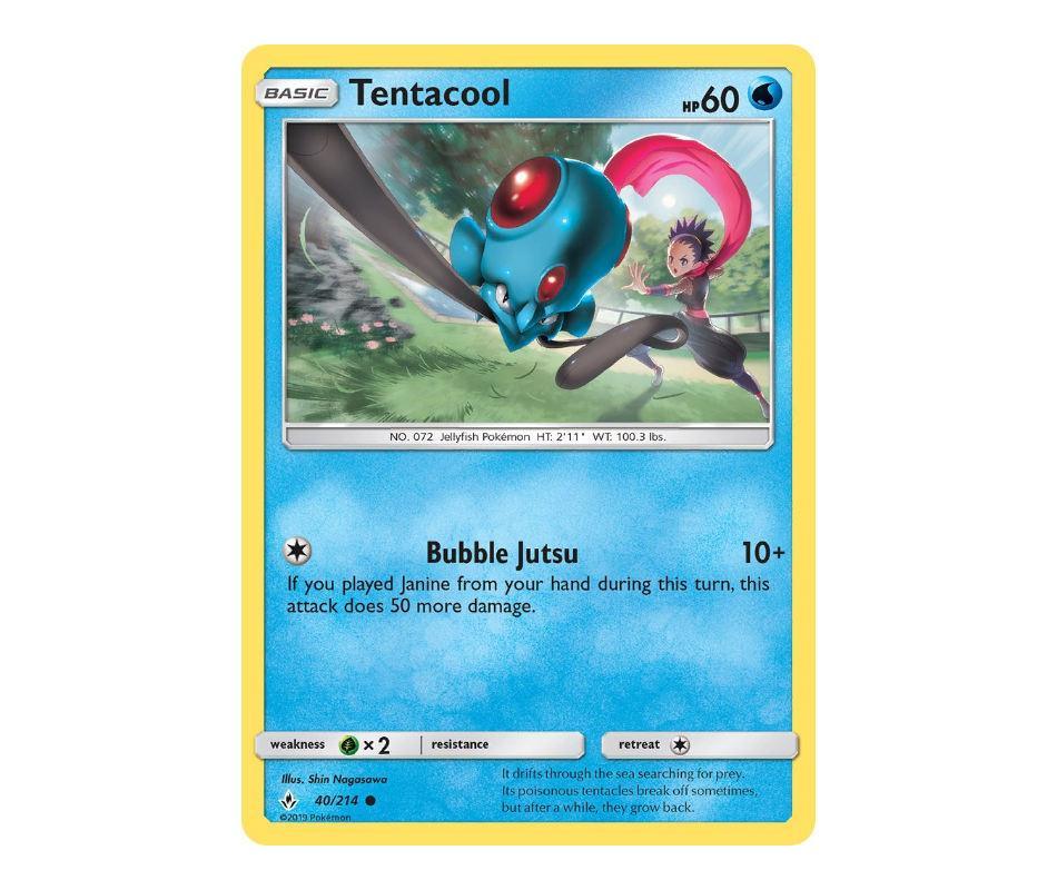 Pokemon: Tentacool 40/214 - Unbroken Bonds | Romulus Games