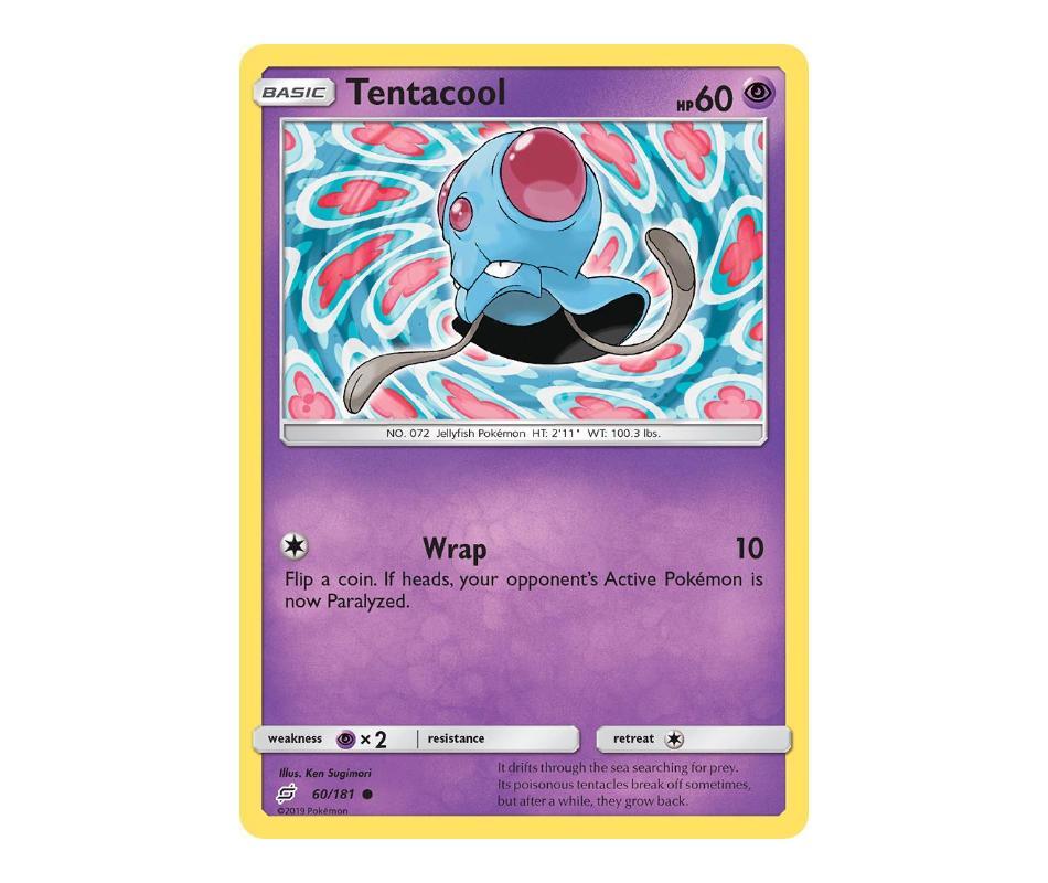 Pokemon: Tentacool 60/181 - Team Up | Romulus Games