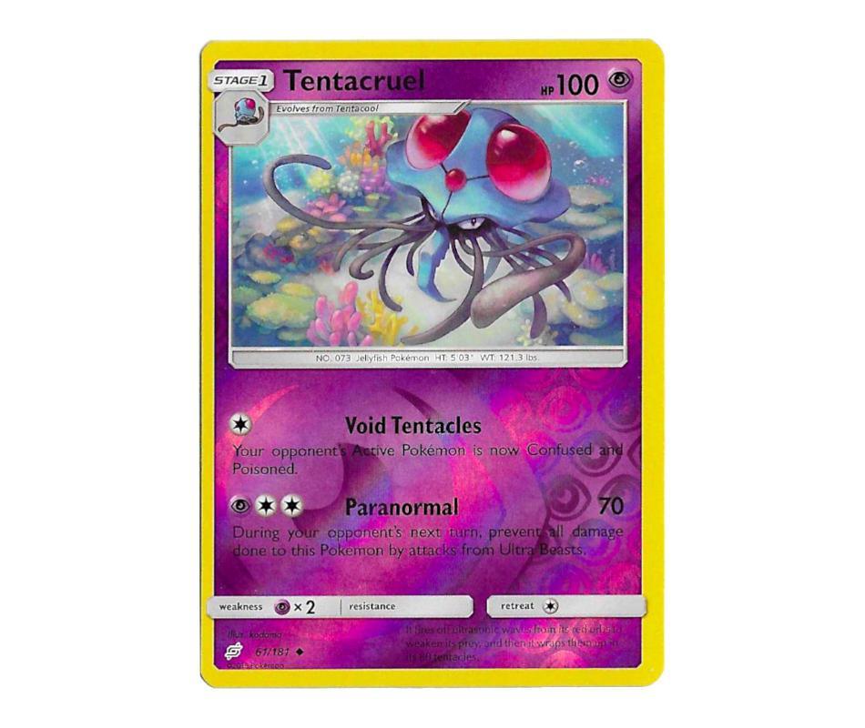 Pokemon: Tentacruel 61/181 (Reverse Holo) - Team Up | Romulus Games