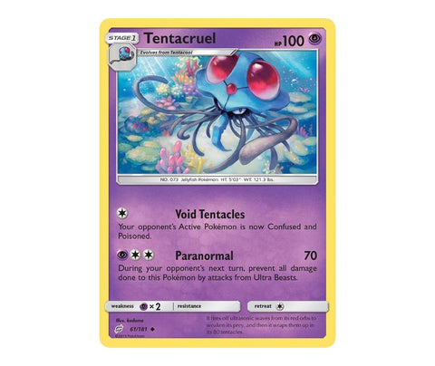 Pokemon: Tentacruel 61/181 - Team Up | Romulus Games