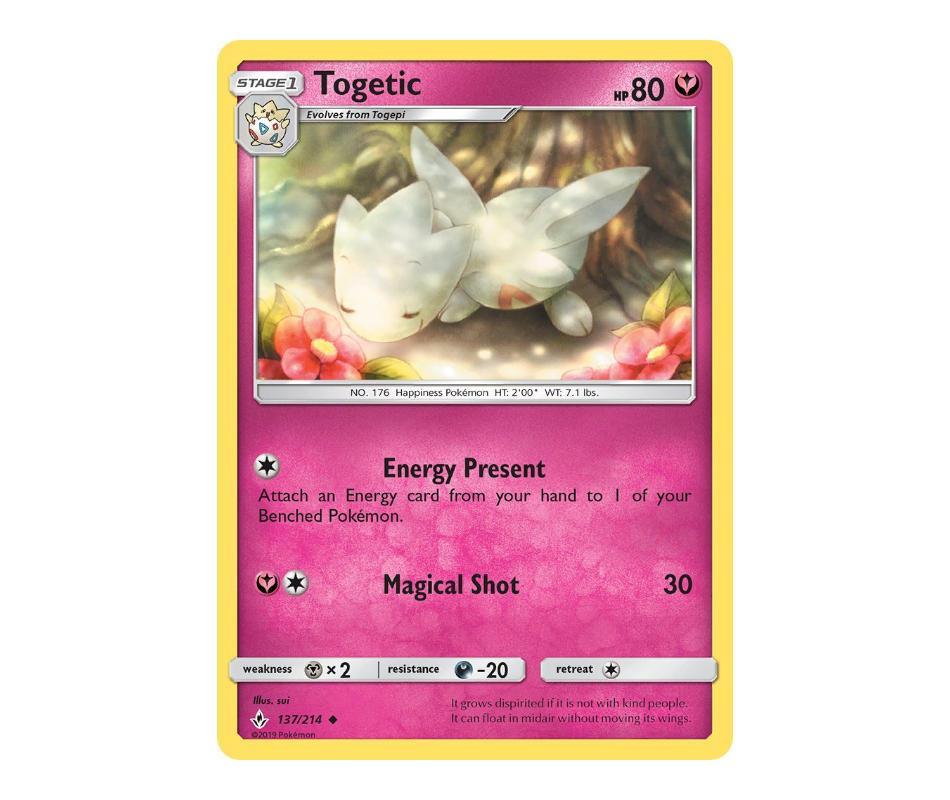 Pokemon: Togetic 137/214 - Unbroken Bonds | Romulus Games