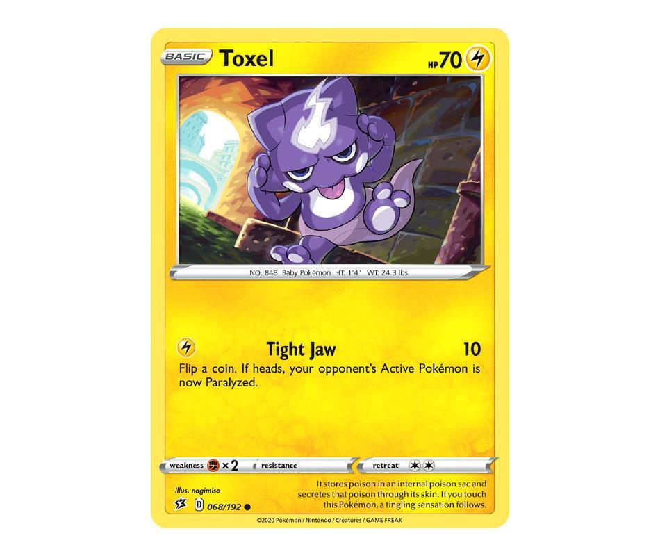 Pokemon: Toxel 068/192 - Rebel Clash | Romulus Games