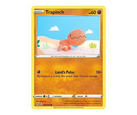 Pokemon: Trapinch 089/189 - Darkness Ablaze | Romulus Games