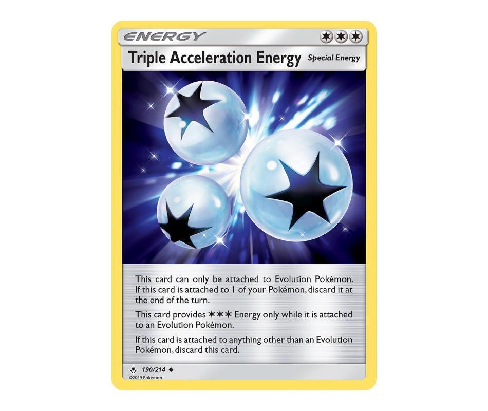 Pokemon: Triple Acceleration Energy 190/214 - Unbroken Bonds | Romulus Games