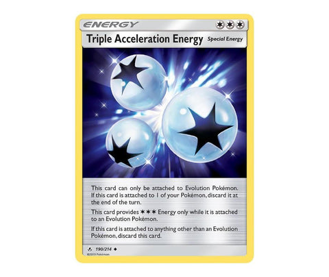 Pokemon: Triple Acceleration Energy 190/214 - Unbroken Bonds | Romulus Games