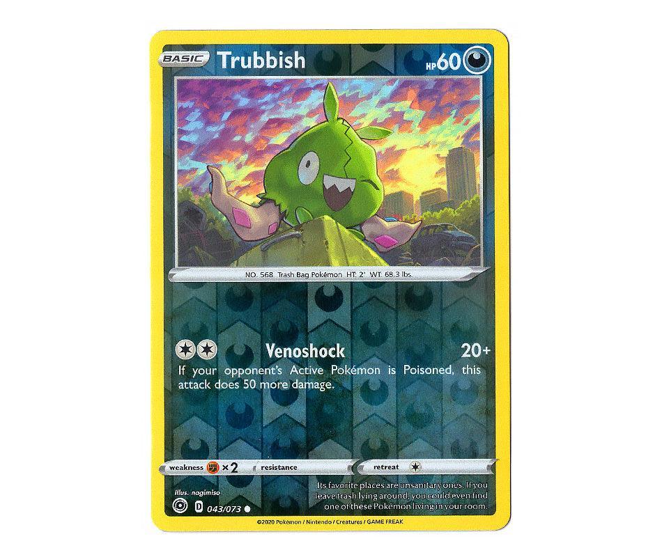 Pokemon: Trubbish 043/073 (Reverse Holo) - Champion's Path | Romulus Games