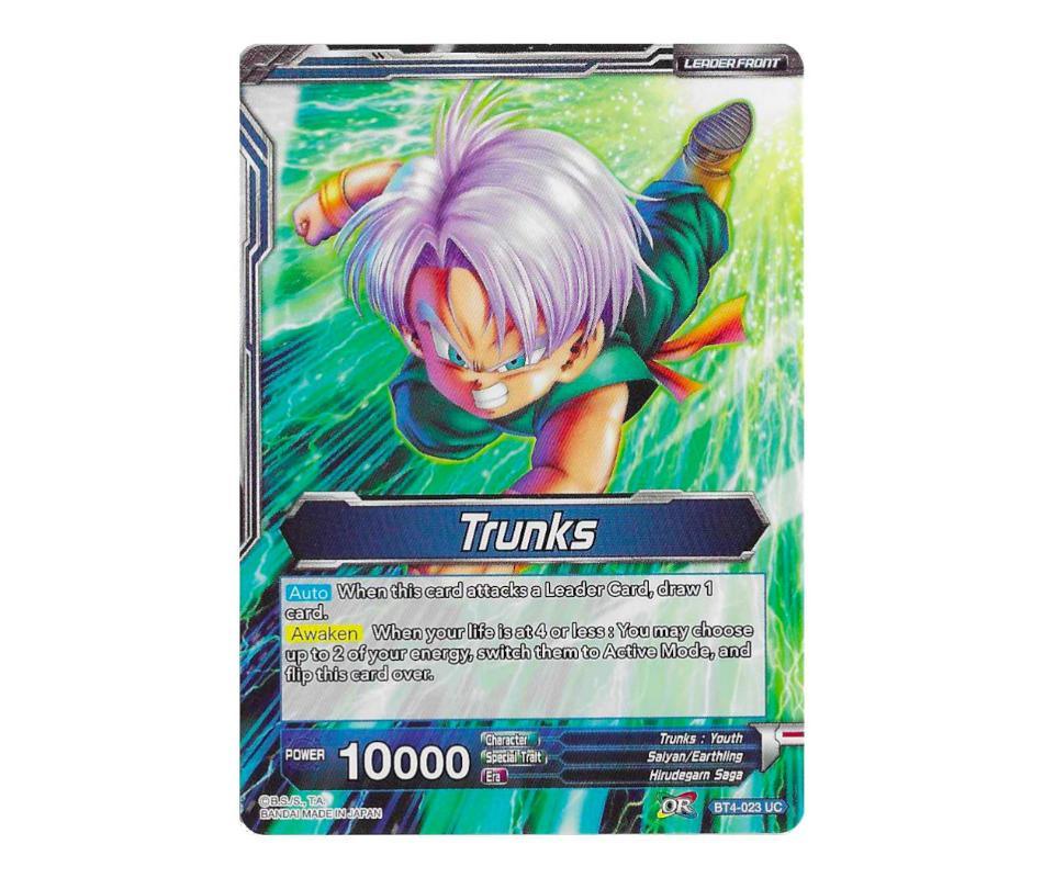 Dragon Ball Super: Trunks/Iron Vow Trunks BT4-023 - Colossal Warfare | Romulus Games