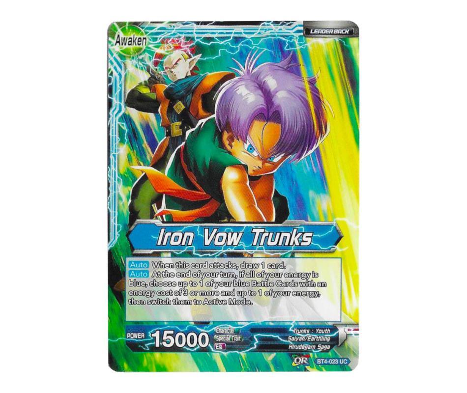 Dragon Ball Super: Trunks/Iron Vow Trunks BT4-023 - Colossal Warfare | Romulus Games