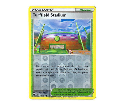 Pokemon: Turffield Stadium 068/073 (Reverse Holo) - Champion's Path | Romulus Games