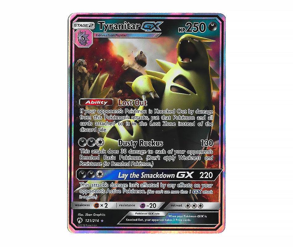 Pokemon: Tyranitar GX 121/214 - Lost Thunder | Romulus Games