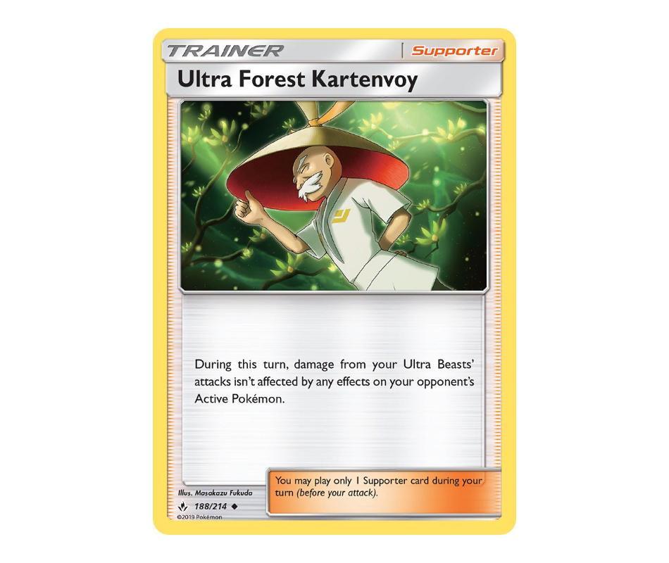 Pokemon: Ultra Forest Kartenvoy 188/214 - Unbroken Bonds | Romulus Games