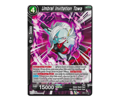 Dragon Ball Super: Umbral Invitation Towa BT4-111 - Colossal Warfare | Romulus Games