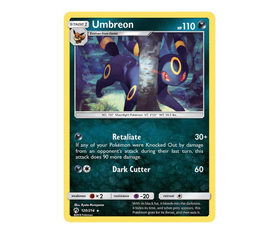 Pokemon: Umbreon 120/214 - Lost Thunder | Romulus Games