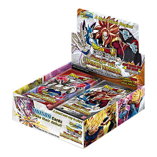 Dragon Ball Super: Unison Warrior Series Set 01 - Rise of the Unison Warrior 2nd Edition - (B10) Booster Box: Sealed Case (12 Booster Boxes) | Romulus Games