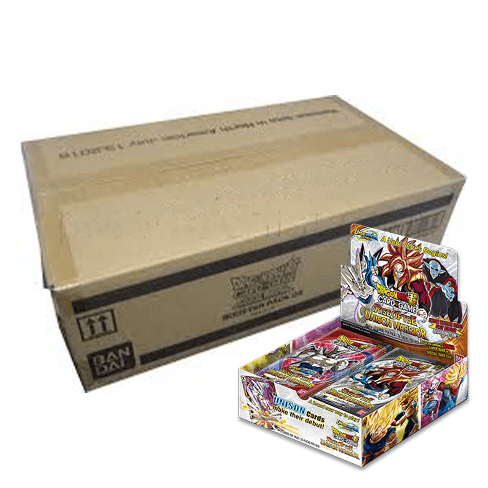 Dragon Ball Super: Unison Warrior Series Set 01 - Rise of the Unison Warrior 2nd Edition - (B10) Booster Box: Sealed Case (12 Booster Boxes) | Romulus Games