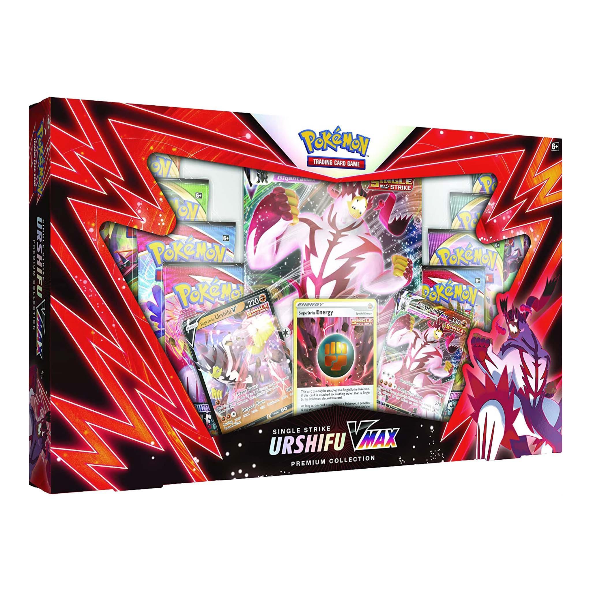 Pokemon: Urshifu Rapid & Single Strike VMAX - Premium Collection Box (Set of 2) | Romulus Games