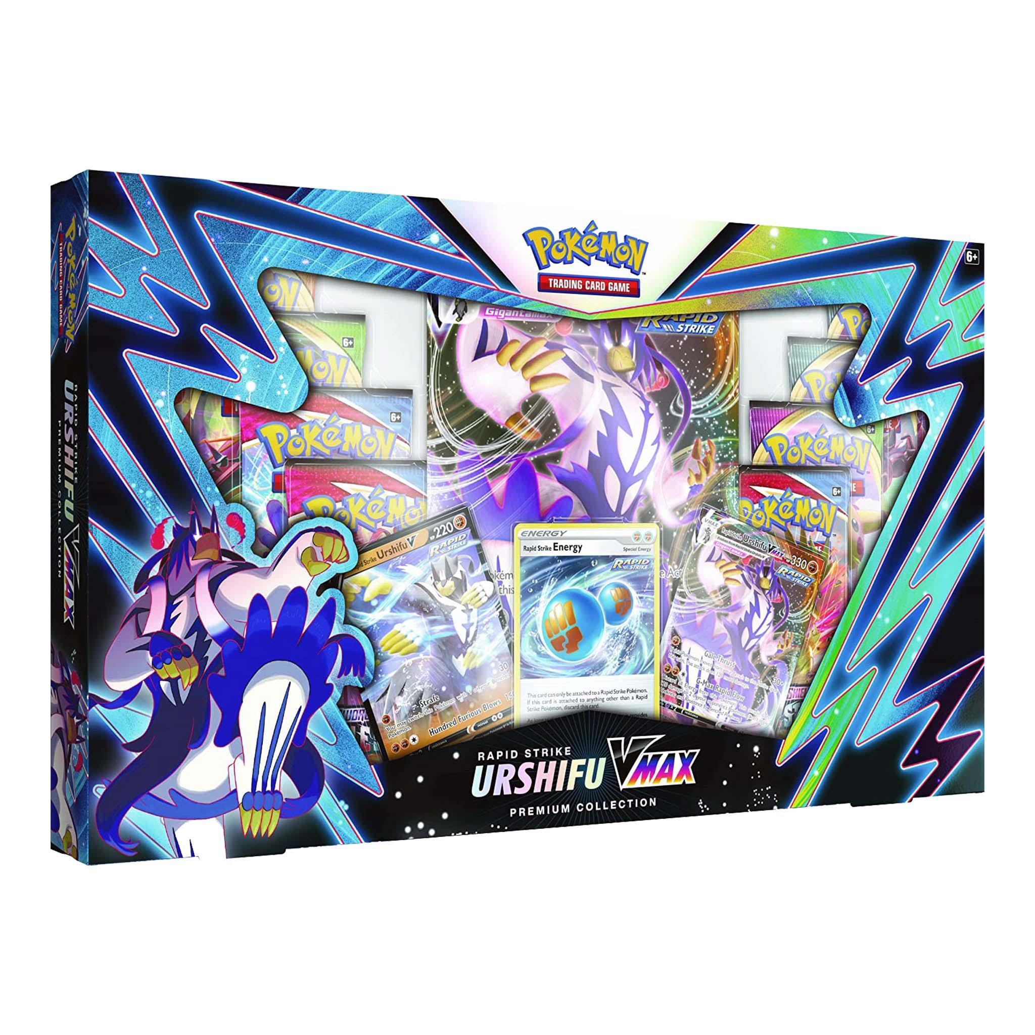 Pokemon: Urshifu Rapid Strike VMAX - Premium Collection Box | Romulus Games