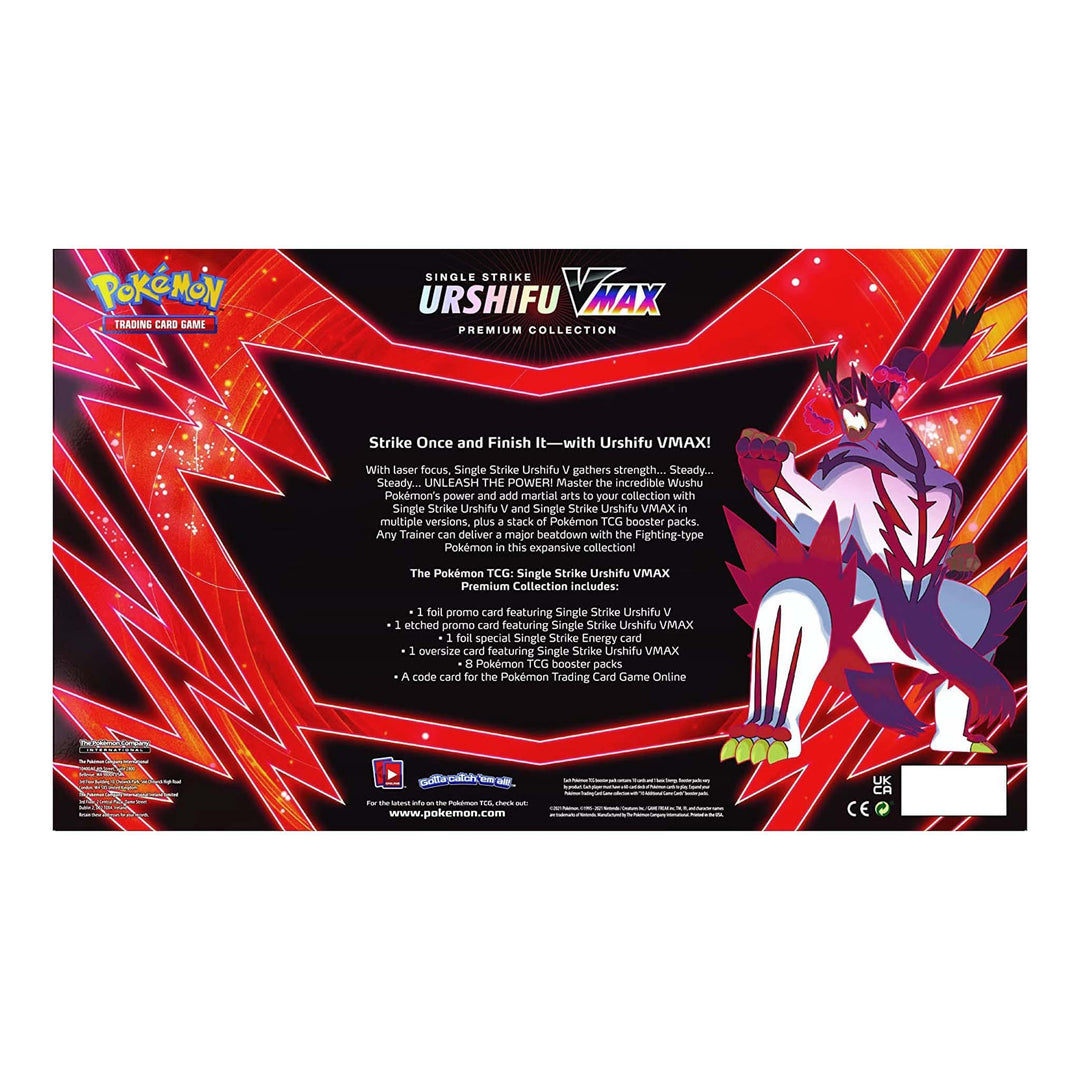 Pokemon: Urshifu Single Strike VMAX - Premium Collection Box | Romulus Games