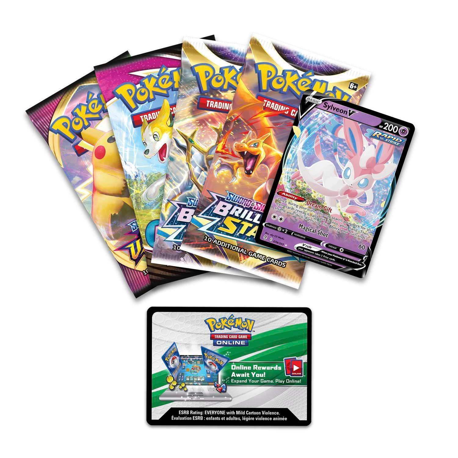 Pokemon: V Heroes (Spring 2022) - Tin: Espeon V, Umbreon V & Sylveon V (Set of 3) | Romulus Games