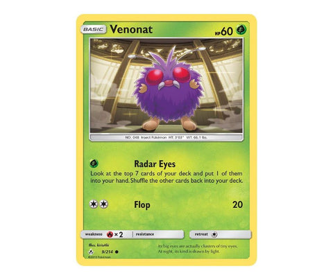 Pokemon: Venonat 9/214 - Unbroken Bonds | Romulus Games