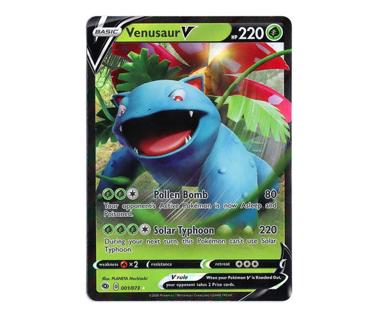 Pokemon: Venusaur V 001/073 - Champion's Path | Romulus Games