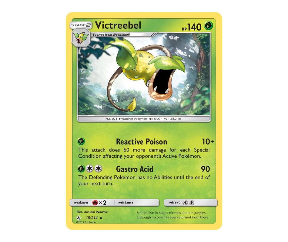 Pokemon: Victreebel 15/214 - Unbroken Bonds | Romulus Games