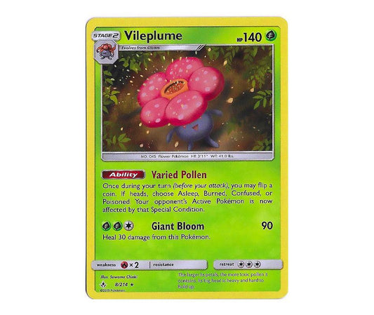 Pokemon: Vileplume 8/214 (Holo) - Unbroken Bonds | Romulus Games