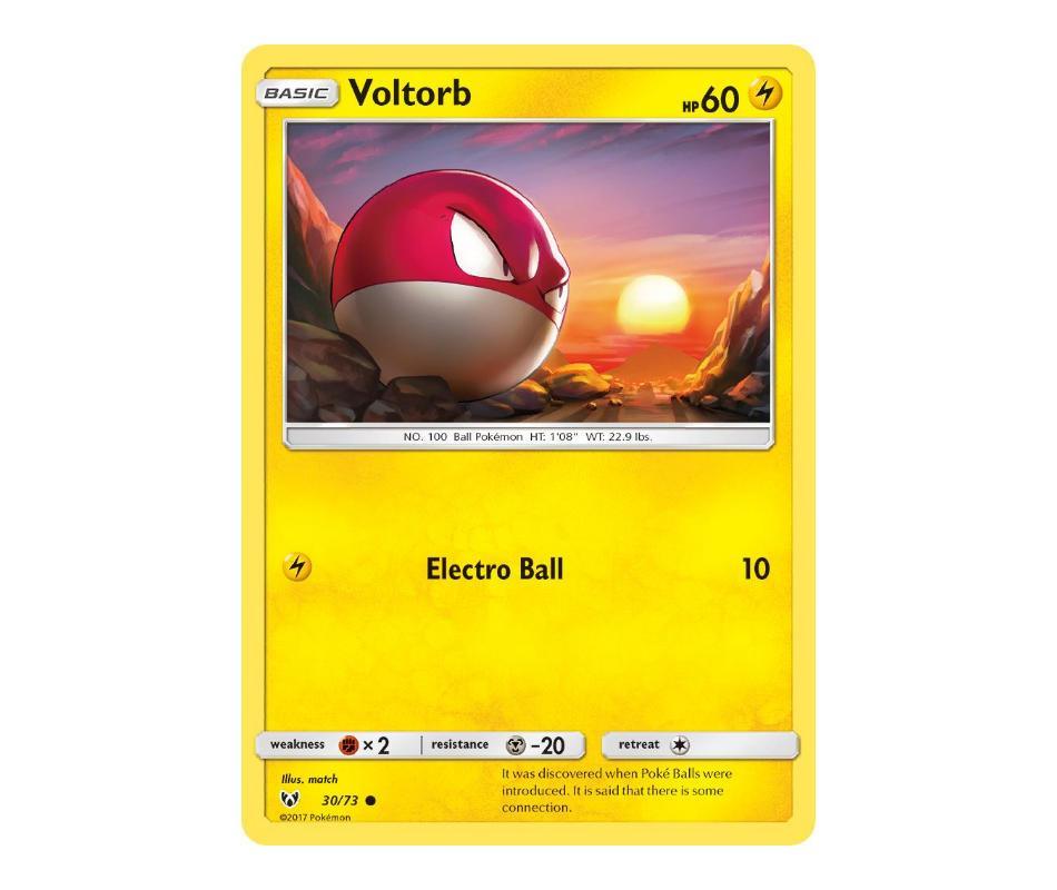 Pokemon: Voltorb 30/73 - Shining Legends | Romulus Games