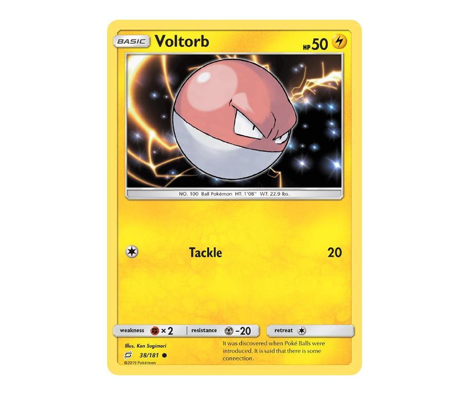 Pokemon: Voltorb 38/181 - Team Up | Romulus Games