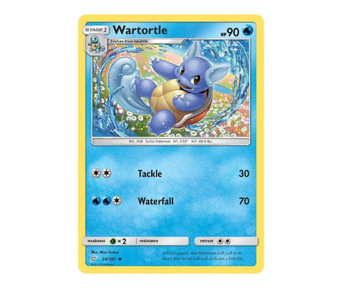 Pokemon: Wartortle 24/181 - Team Up | Romulus Games