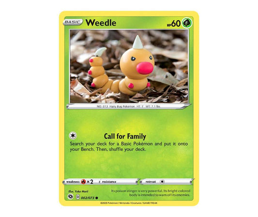 Pokemon: Weedle 002/073 - Champion's Path | Romulus Games