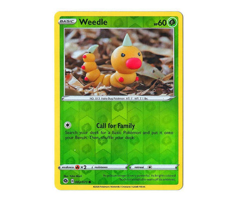 Pokemon: Weedle 002/073 (Reverse Holo) - Champion's Path | Romulus Games