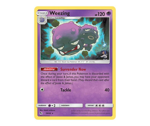 Pokemon: Weezing 29/68 - Hidden Fates | Romulus Games