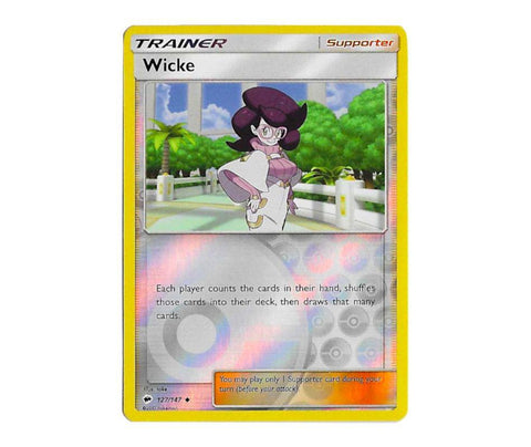 Pokemon: Wicke 127/147 (Reverse Holo) - Burning Shadows | Romulus Games