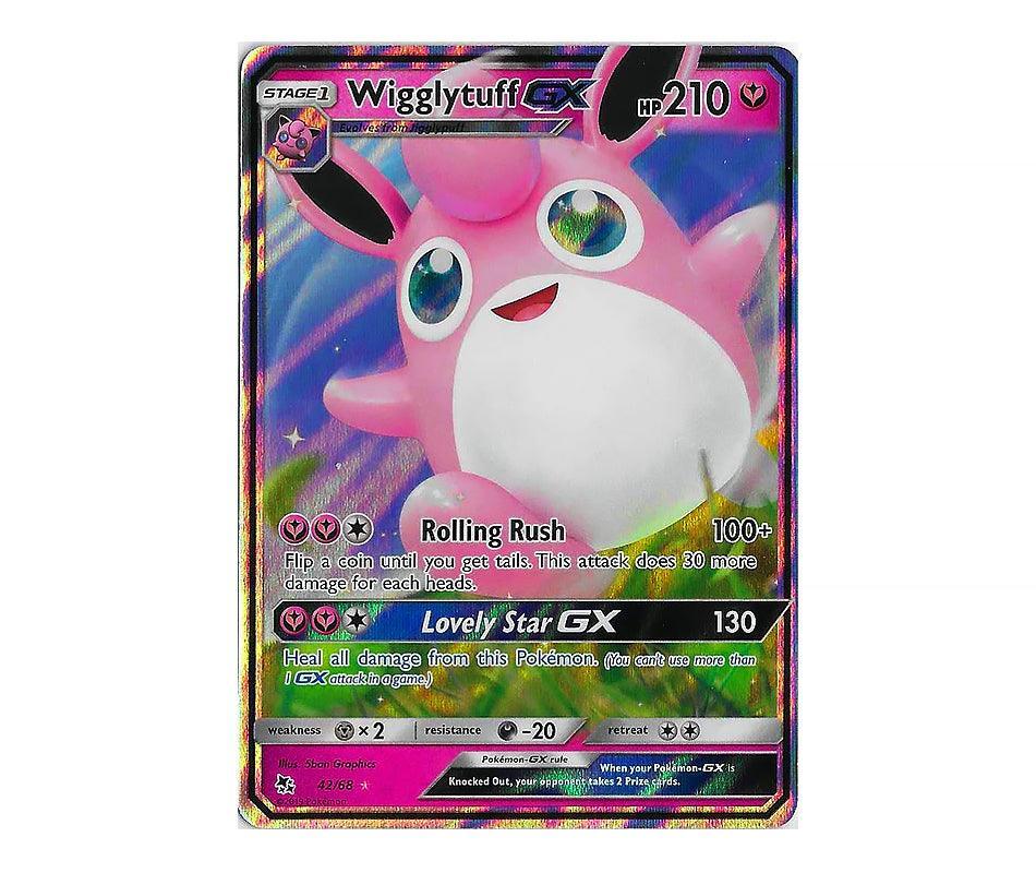 Pokemon: Wigglytuff GX 42/68 - Hidden Fates | Romulus Games