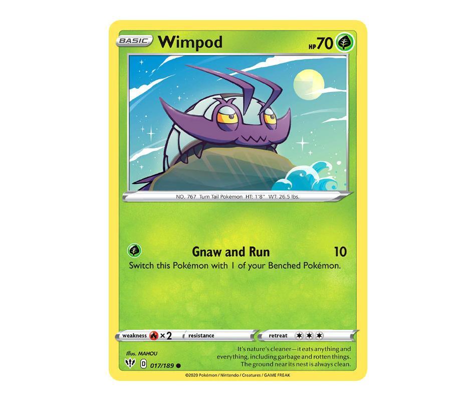 Pokemon: Wimpod 017/189 - Darkness Ablaze | Romulus Games