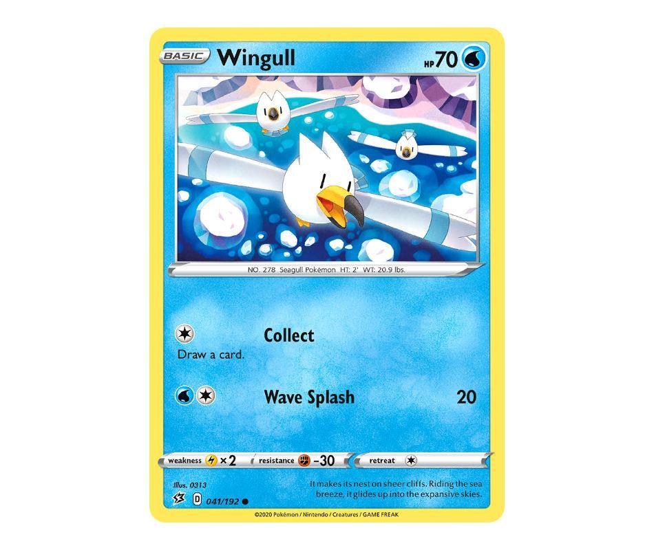 Pokemon: Wingull 041/192 - Rebel Clash | Romulus Games