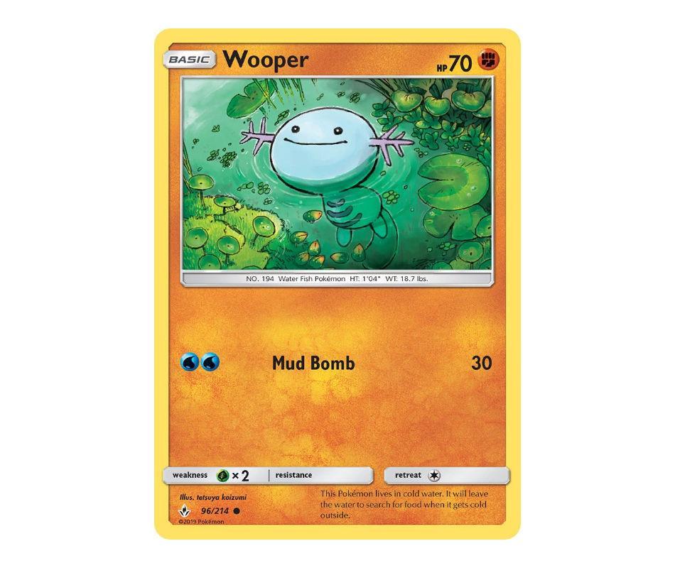 Pokemon: Wooper 96/214 - Unbroken Bonds | Romulus Games