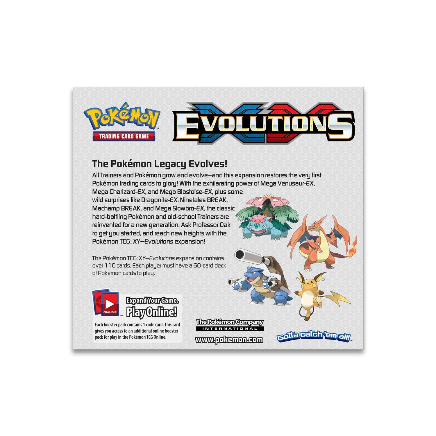 Pokemon: XY Evolutions - Booster Box | Romulus Games