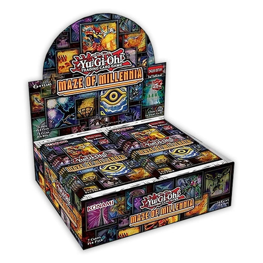 Yu-Gi-Oh!: Maze of Millennia - Booster Box: Sealed Case (12 Booster Boxes) | Romulus Games