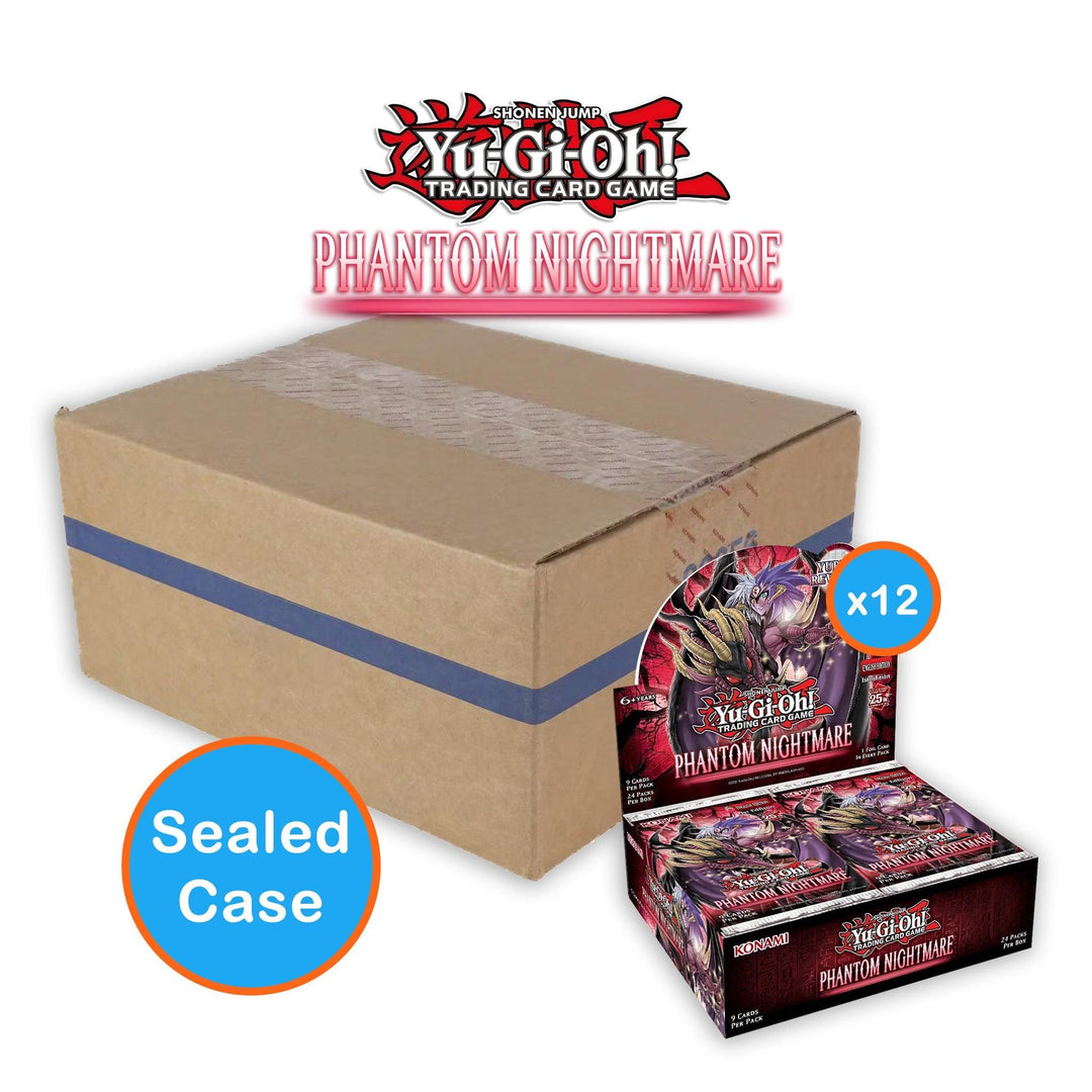 Yu-Gi-Oh!: Phantom Nightmare - Booster Box: Sealed Case (12 Booster Boxes) | Romulus Games