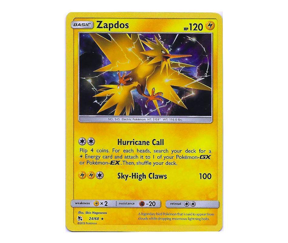 Pokemon: Zapdos 24/68 (Holo) - Hidden Fates | Romulus Games