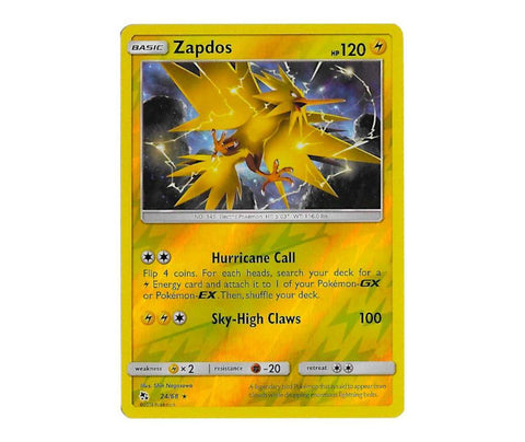 Pokemon: Zapdos 24/68 (Reverse Holo) - Hidden Fates | Romulus Games