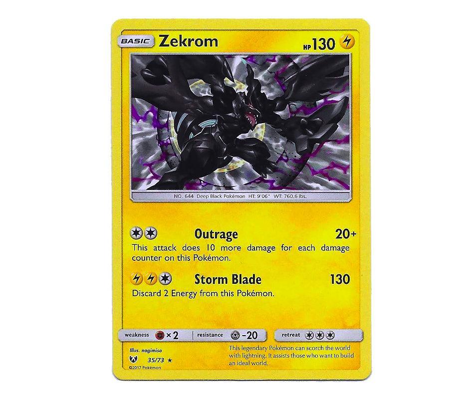 Pokemon: Zekrom 35/73 (Holo) - Shining Legends | Romulus Games