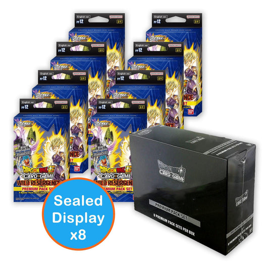 Dragon Ball Super: Zenkai Series Set 04 - Wild Resurgence - (PP12) Premium Pack: Display (8 Premium Packs) | Romulus Games