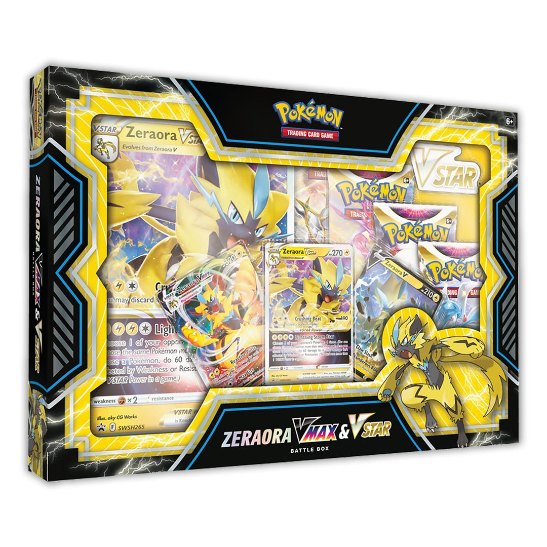 Pokemon: Zeraora VMAX & VSTAR - Battle Box | Romulus Games