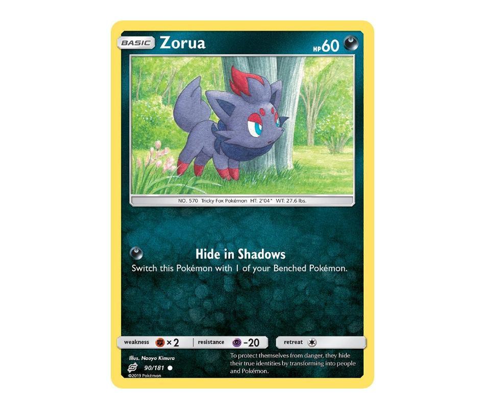 Pokemon: Zorua 90/181 - Team Up | Romulus Games